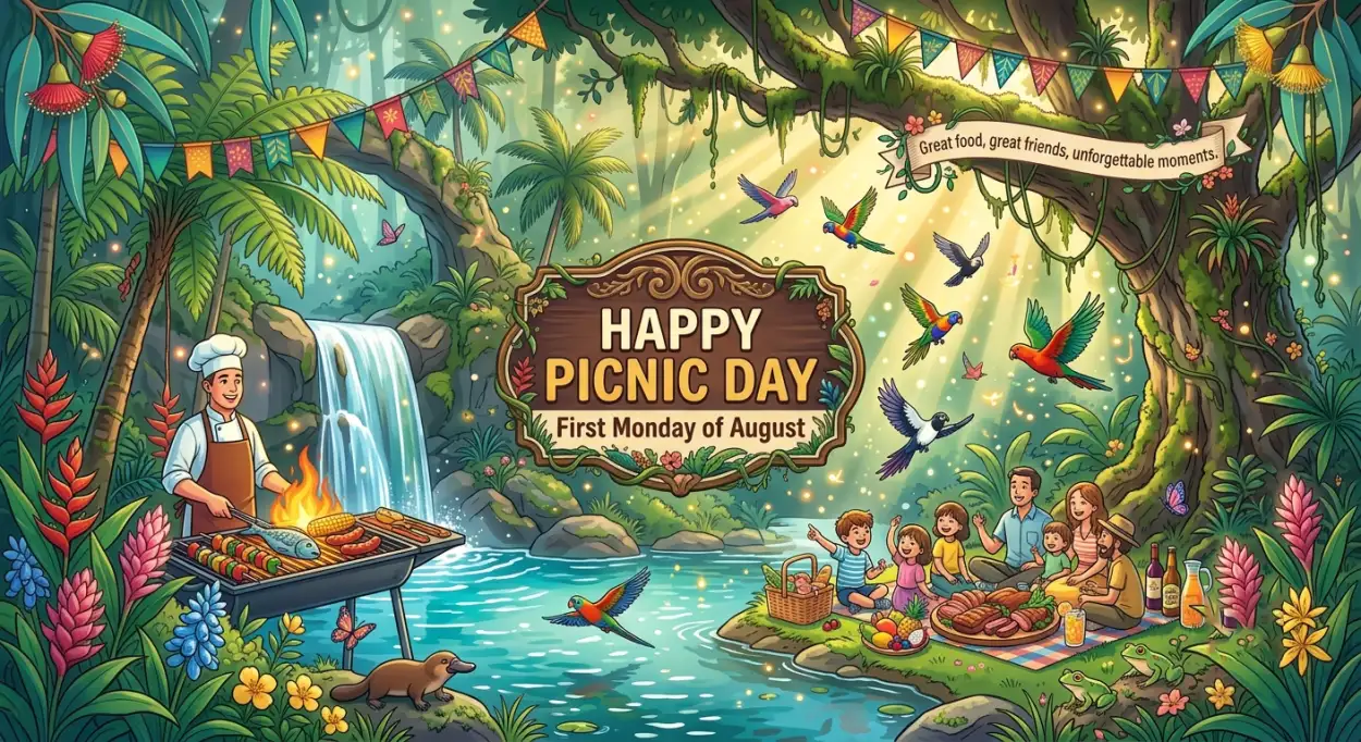 Free Download Australia Picnic Day 2026 Family Picnic Wallpaper Hd - High Quality Australia Picnic Day 2026 Image