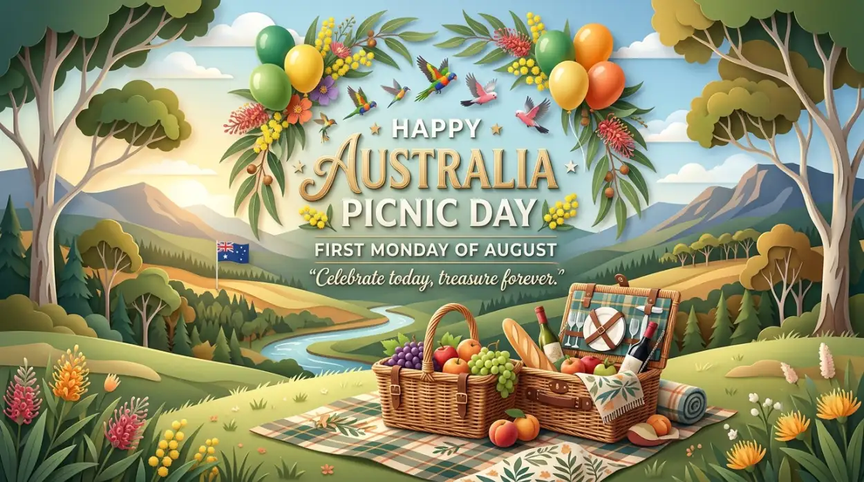 Free Download Australia Picnic Day 2026 Free Png Images Download - High Quality Australia Picnic Day 2026 Transparent PNG