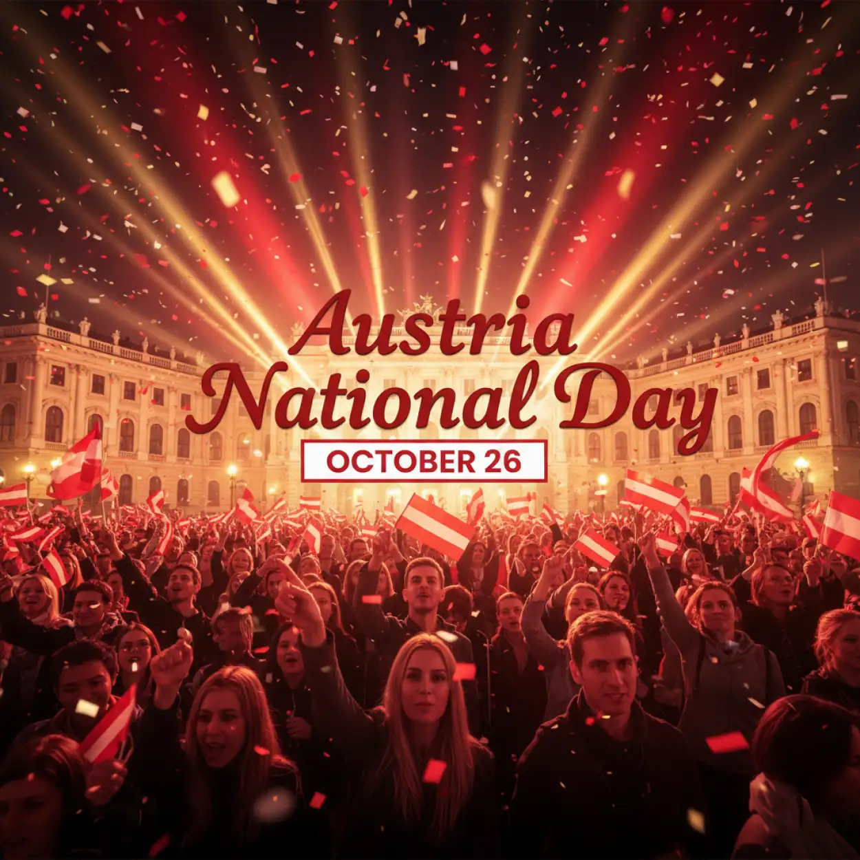 Free Download Austria National Day 2025 Facebook Post Ideas - High Quality Austria National Day 2025 Background