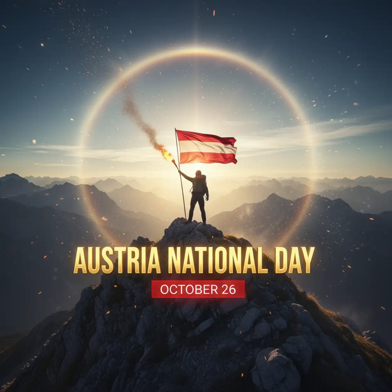 Free Download Austria National Day 2025 Flag Hoisting Ceremony - High Quality Austria National Day 2025 Background