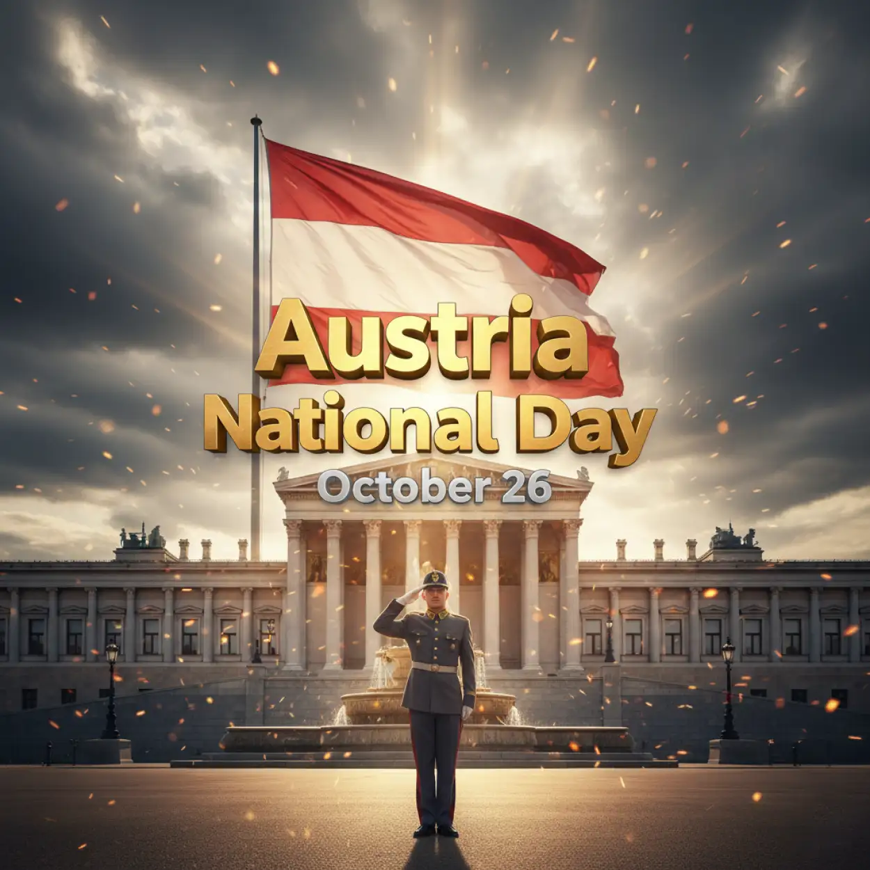 Free Download Austria National Day 2025 Historical Background - High Quality Austria National Day 2025 Background Image