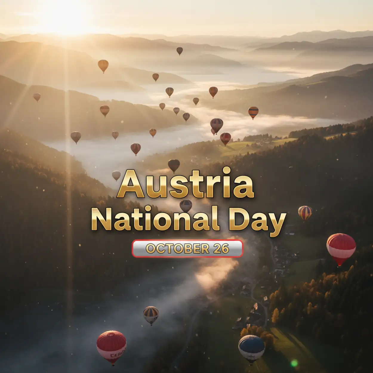 Free Download Austria National Day 2025 Office Celebration Ideas - High Quality Austria National Day 2025 Background