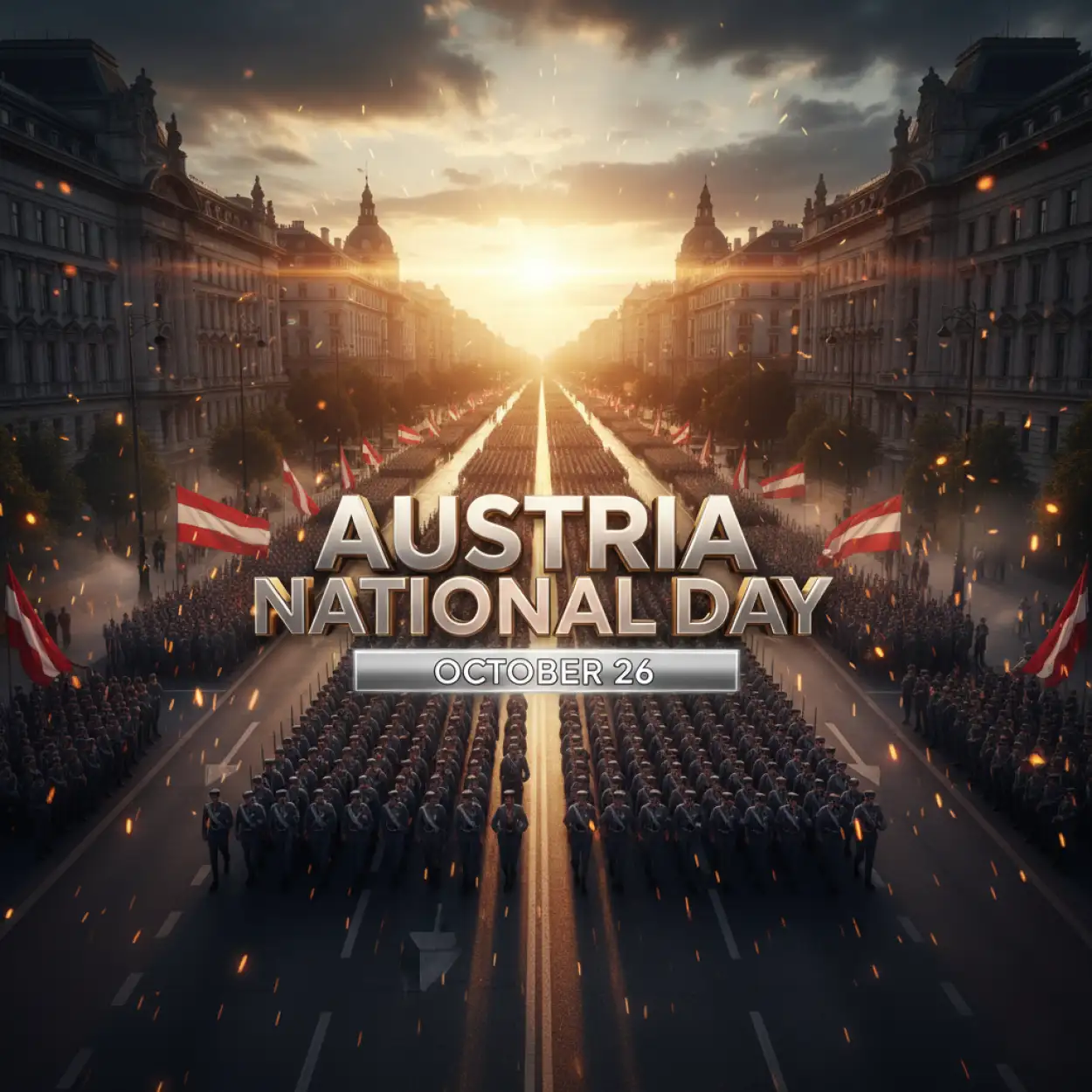 Free Download Austria National Day 2025 Vienna State Ceremony - High Quality Austria National Day 2025 Background