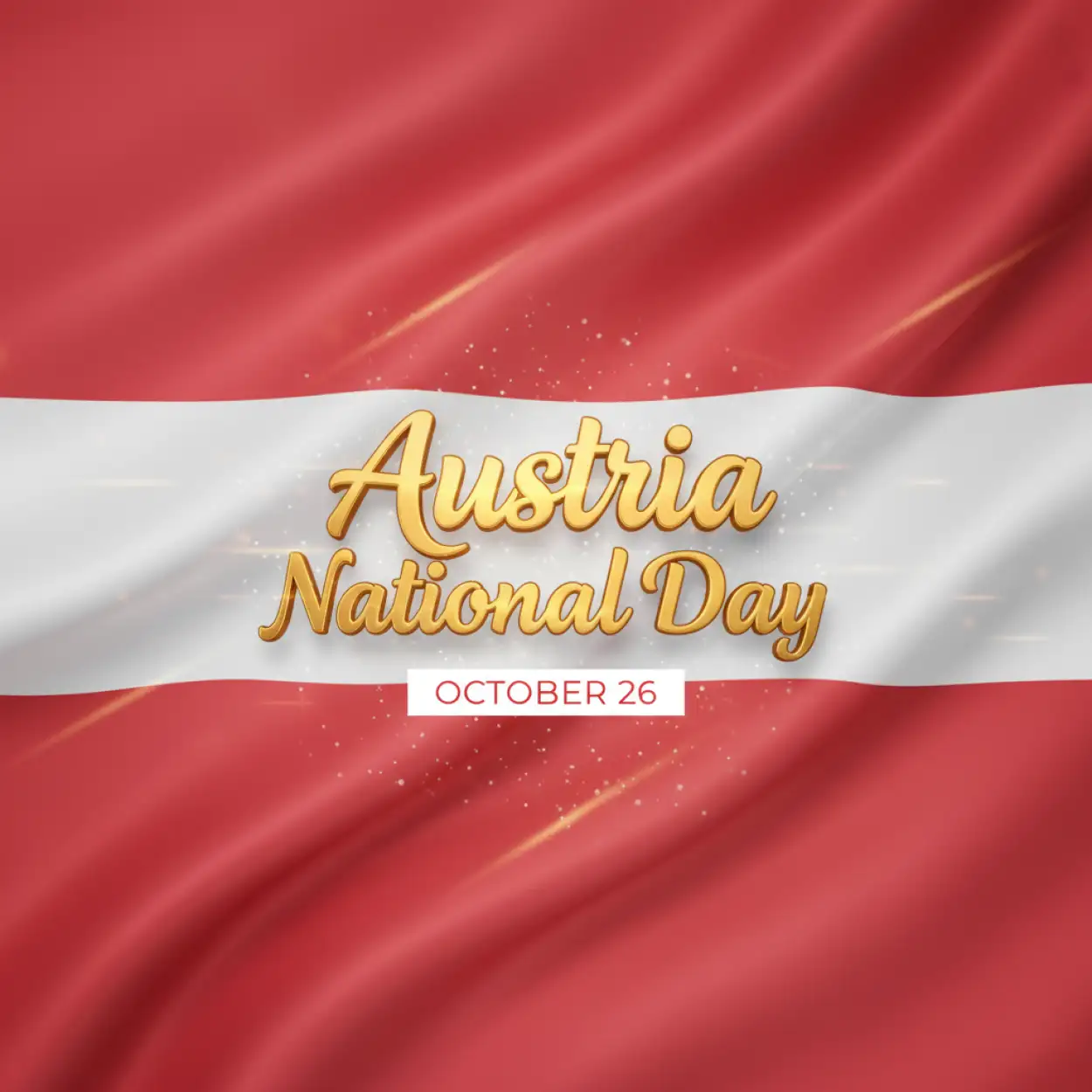 Free Download Austria National Day 2025 Wallpaper With Austrian Flag - High Quality Austria National Day 2025 Background