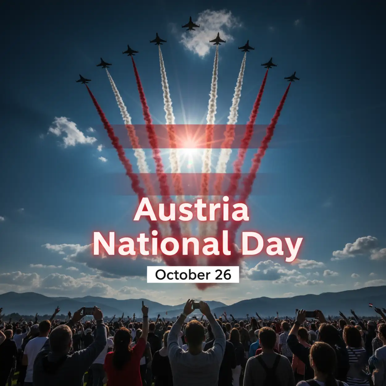 Free Download Austria National Day 2025 WhatsApp Status Download - High Quality Austria National Day 2025 Background