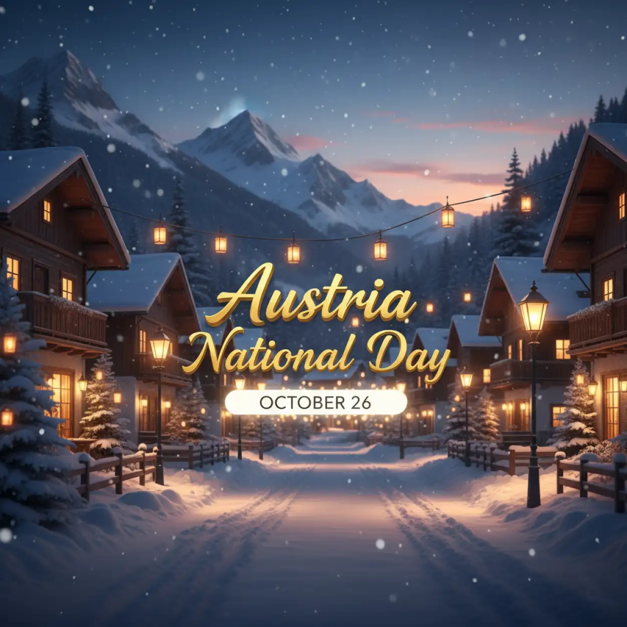 Free Download Austria National Day 2025 Youtube Short Video - High Quality Austria National Day 2025 Background