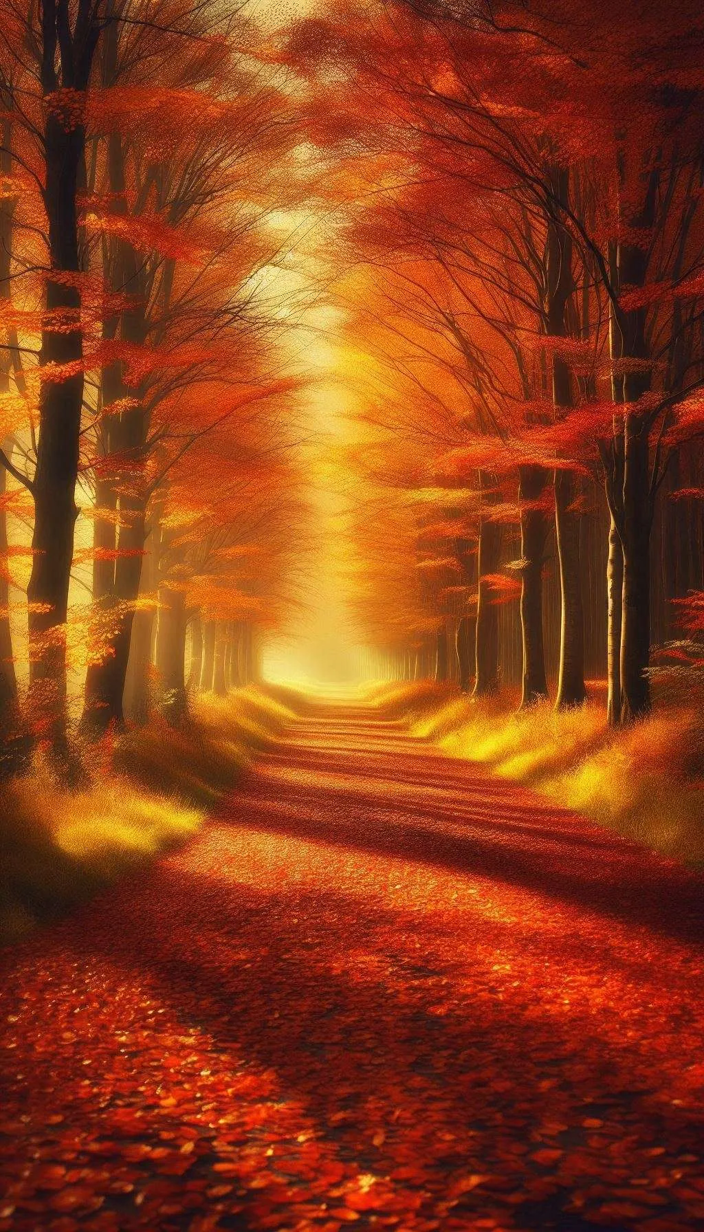 Autumn Path Background Wallpaper For Nature Lovers - Royalty Free Autumn Background Image | Pngmagic Free Download Autumn Path Background Wallpaper For Nature Lovers - High Quality Autumn Background Background