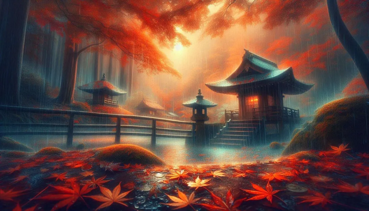 Autumn Rain Effect Background Wallpaper For Desktop - Royalty Free Autumn Background Image | Pngmagic Free Download Autumn Rain Effect Background Wallpaper For Desktop - High Quality Autumn Background Background