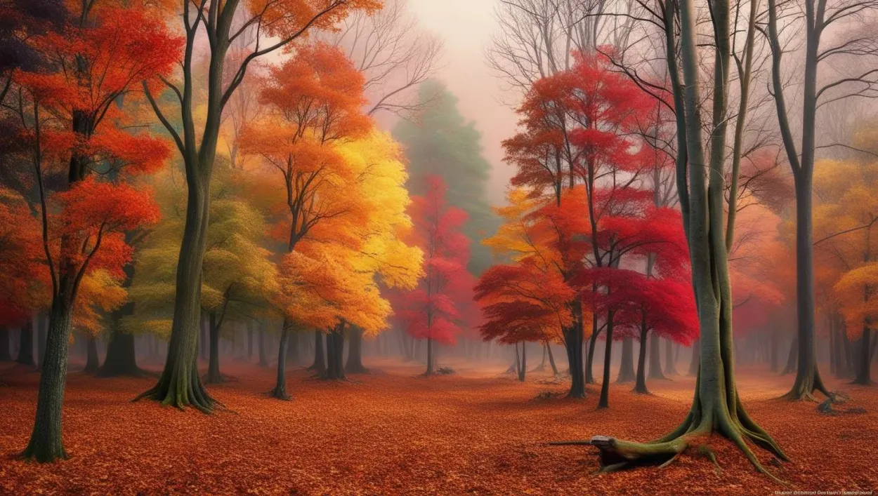Autumn Riverbed Background Wallpaper For Eco Websites - Royalty Free Autumn Background Image | Pngmagic Free Download Autumn Riverbed Background Wallpaper For Eco Websites - High Quality Autumn Background Background