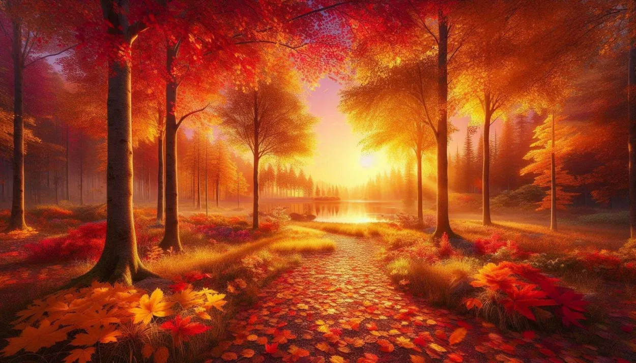 Autumn Scenery Wallpaper For Desktop Background - Royalty Free Autumn Background Image | Pngmagic Free Download Autumn Scenery Wallpaper For Desktop Background - High Quality Autumn Background Background
