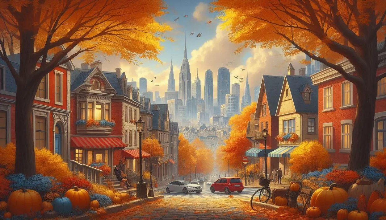 Free Download Autumn Wind Background Wallpaper For Creative Projects - High Quality Autumn Background Background