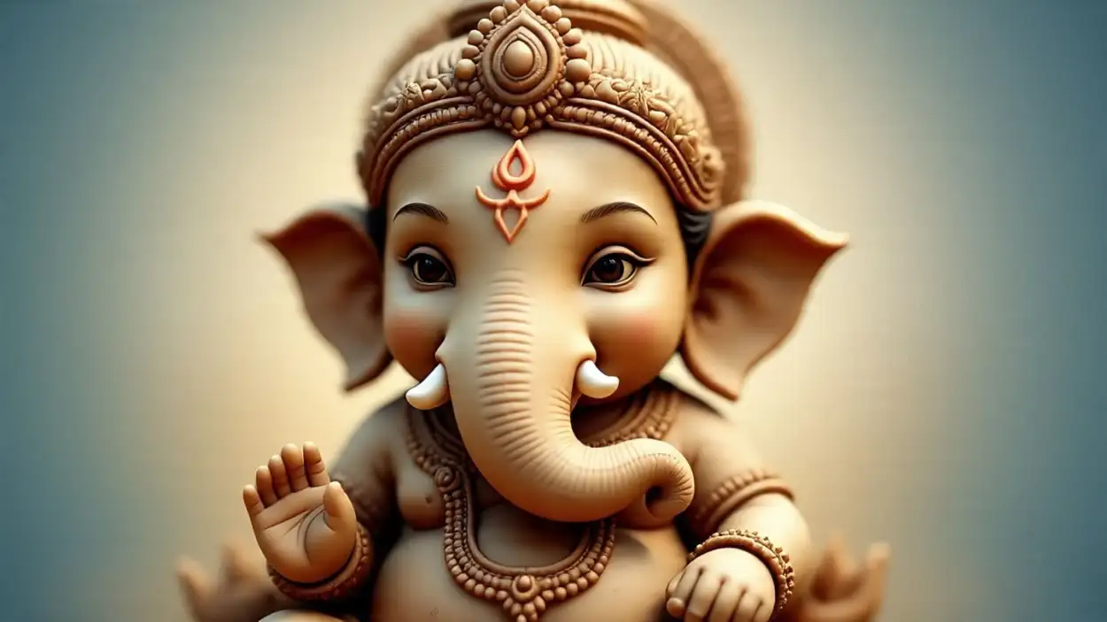 Baby Ganesha Clay Idol Images Ganesh Chaturthi - Royalty Free Baby Ganesha Image | Pngmagic Free Download Baby Ganesha Clay Idol Images Ganesh Chaturthi - High Quality Baby Ganesha Background
