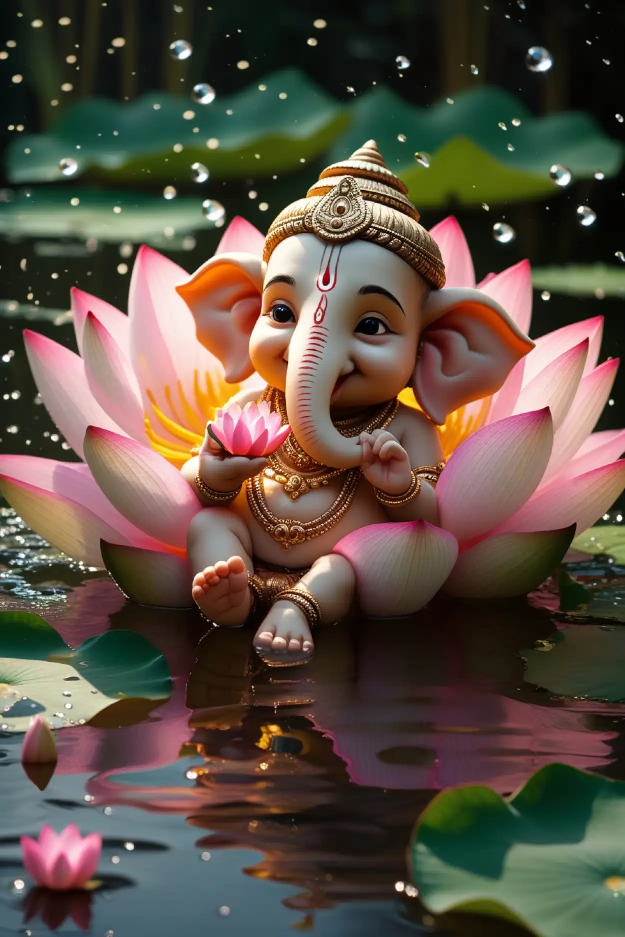 Baby Ganesha Drawing Wallpaper HD - Royalty Free Baby Ganesha Image | Pngmagic Free Download Baby Ganesha Drawing Wallpaper HD - High Quality Baby Ganesha Background