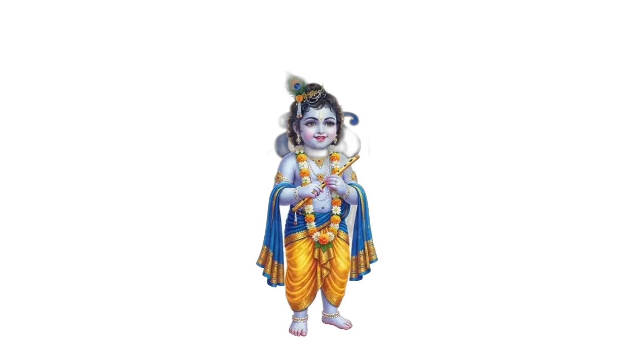 Free Download Baby Krishna Png Transparent Background 2026 - High Quality Krishna Janmashtami Png 2026 Transparent PNG