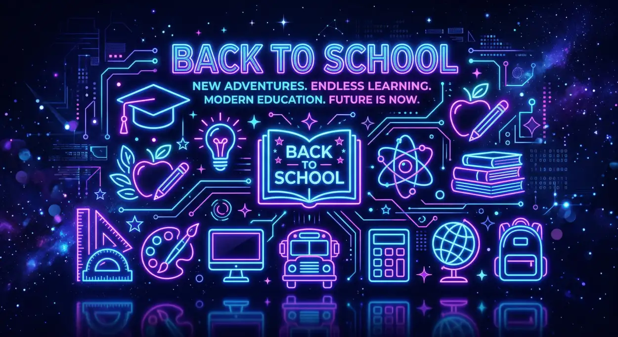 Free Download Back To School Background Vector Design - High Quality Back To School Background Image
