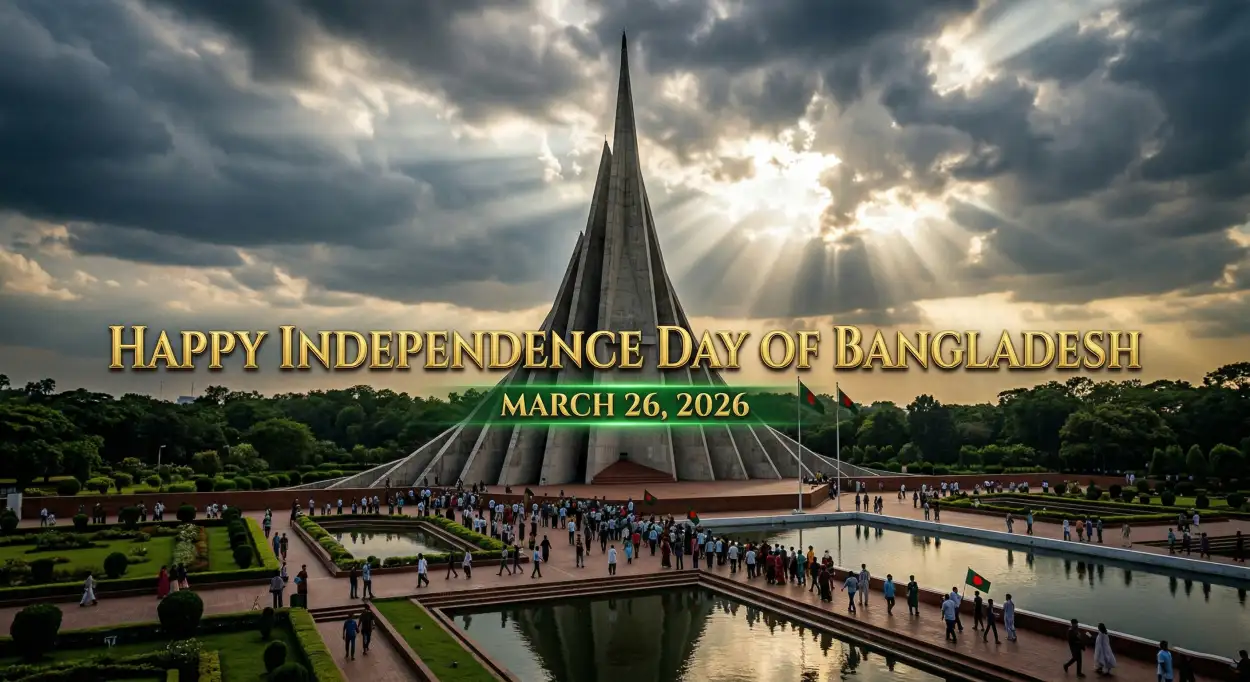 Free Download Bangladesh Independence Day 2026 Event Banner Design - High Quality Happy Independence Day Of Bangladesh 2026 Image
