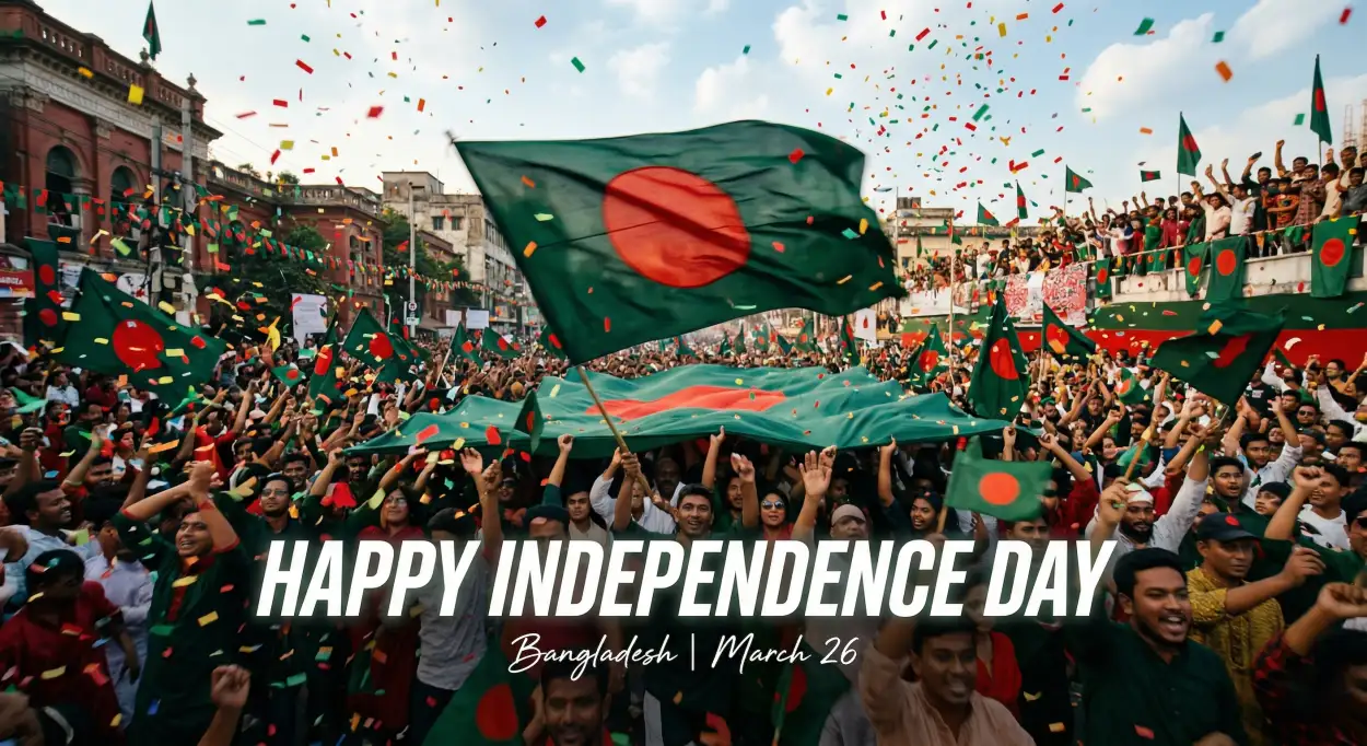 Free Download Bangladesh Independence Day 2026 Hd Wallpaper - High Quality Happy Independence Day Of Bangladesh 2026 Image
