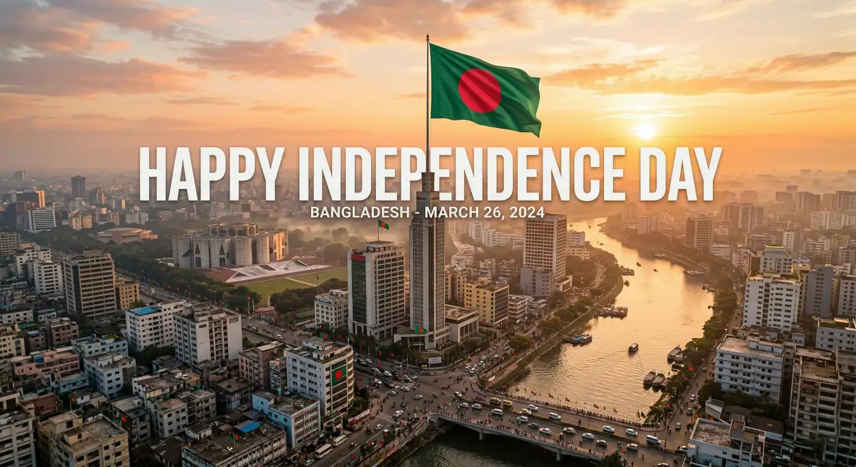 Free Download Bangladesh Independence Day 2026 Social Media Banner - High Quality Happy Independence Day Of Bangladesh 2026 Image