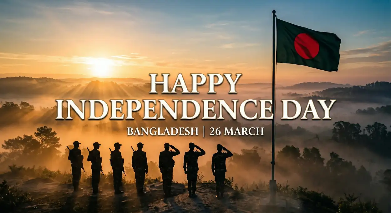 Free Download Bangladesh Independence Day 2026 Social Media Post - High Quality Happy Independence Day Of Bangladesh 2026 Image