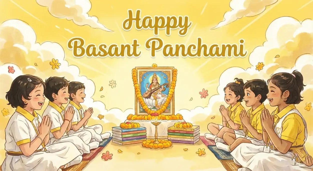 Basant Panchami Banner For Facebook Post - Royalty Free Basant Panchami Banner Image | Pngmagic Free Download Basant Panchami Banner For Facebook Post - High Quality Basant Panchami Banner Background