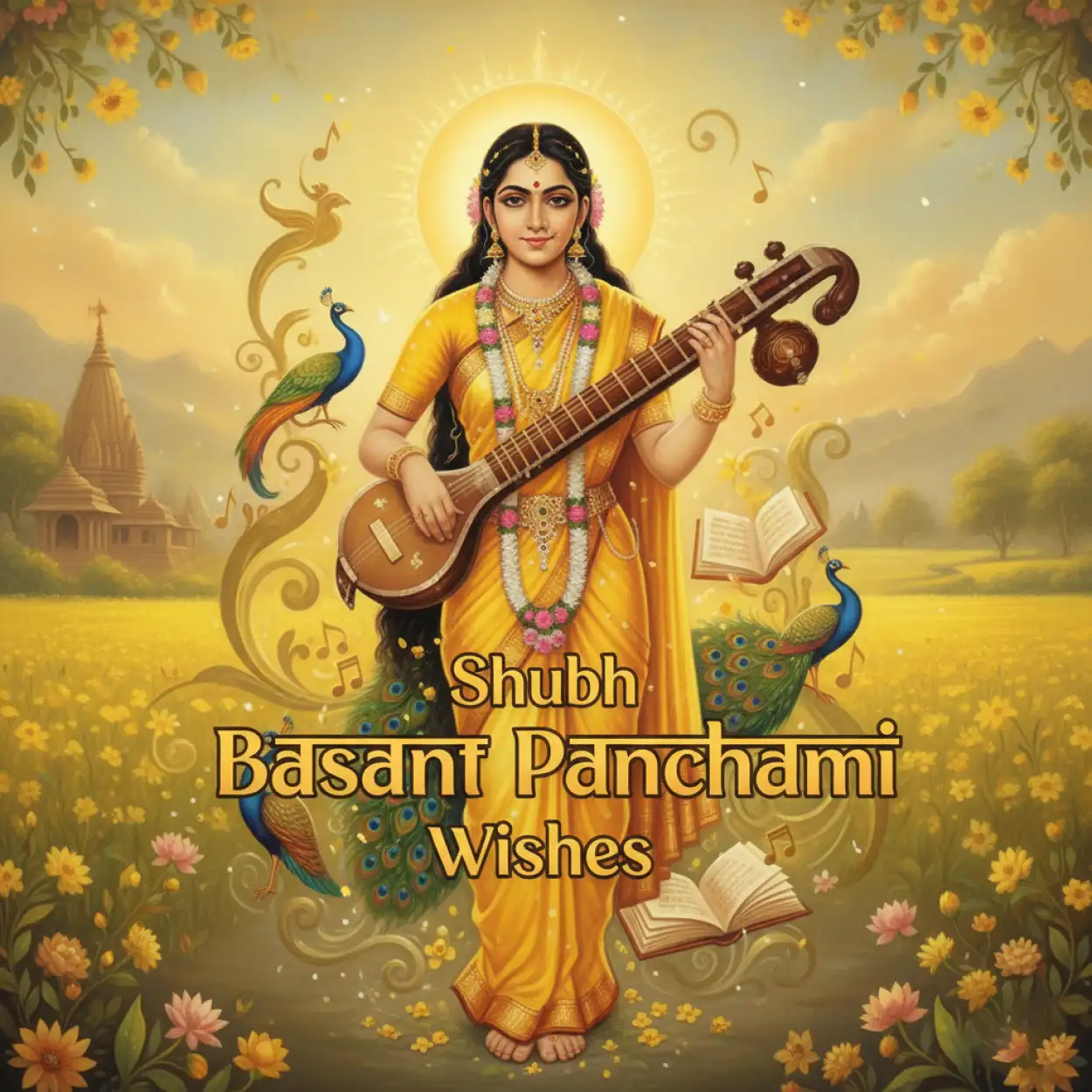 Basant Panchami Social Media Post Yellow Theme Hd Realistic Background - Royalty Free Basant Panchami Social Media Post Image | Pngmagic Free Download Basant Panchami Social Media Post Yellow Theme Hd Realistic Background - High Quality Basant Panchami Social Media Post Background