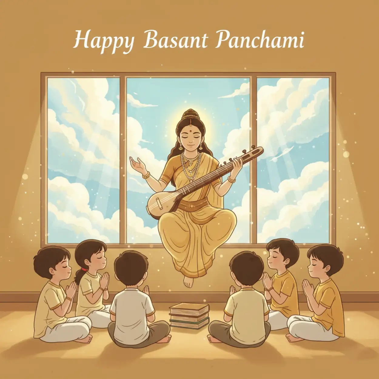 Basant Panchami Wishes For Learning - Royalty Free Happy Basant Panchami Wishes Image | Pngmagic Free Download Basant Panchami Wishes For Learning - High Quality Happy Basant Panchami Wishes Background