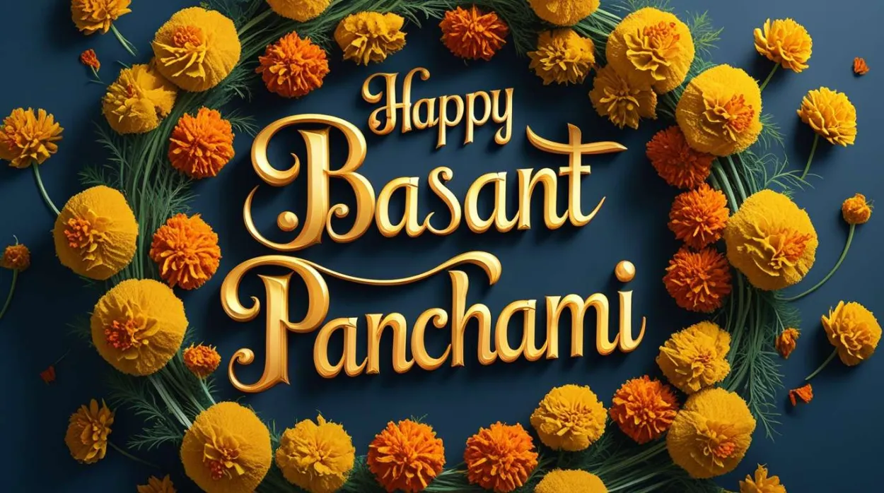 Free Download Basant Panchami Yellow Color Theme Pictures - High Quality Happy Basant Panchami Background Image