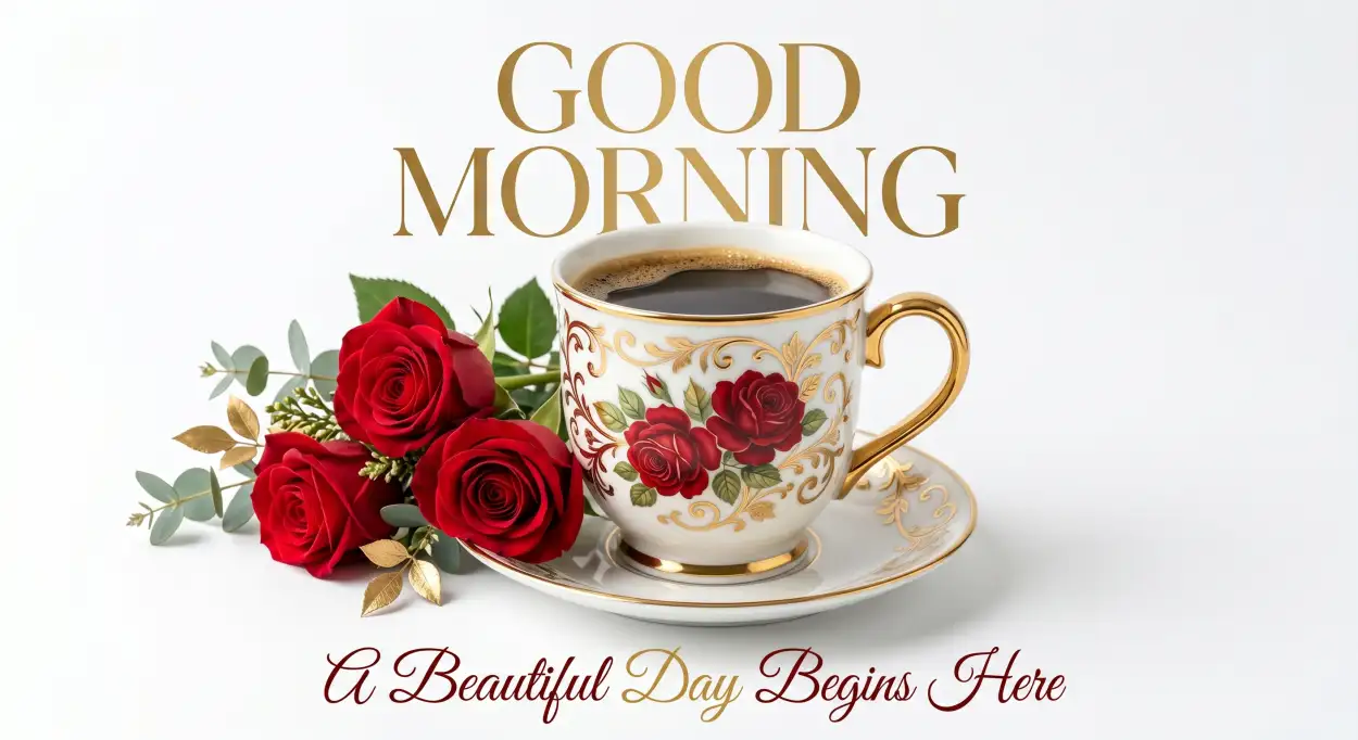 Free Download Beautiful Good Morning Flowers And Coffee Pictures - High Quality Good Morning Flowers And Coffee Image