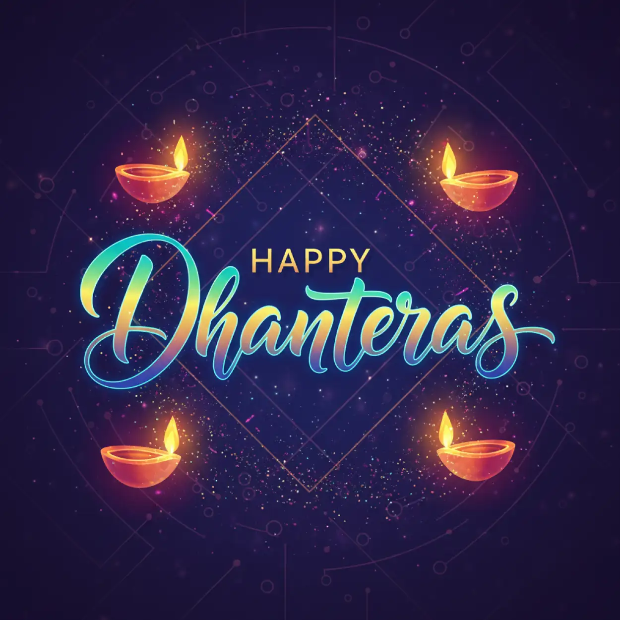 Free Download Beautiful Happy Dhanteras Wishes Greetings For Friends - High Quality Happy Dhanteras Wishes Greetings Background