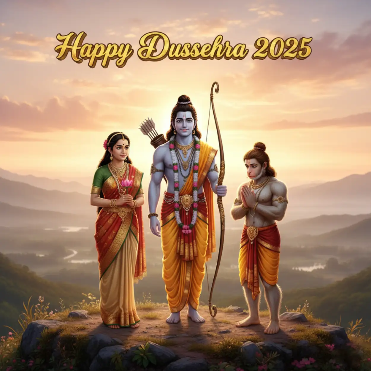 Free Download Beautiful Happy Dussehra 2025 Images For Social Media - High Quality Happy Dussehra 2025 Image