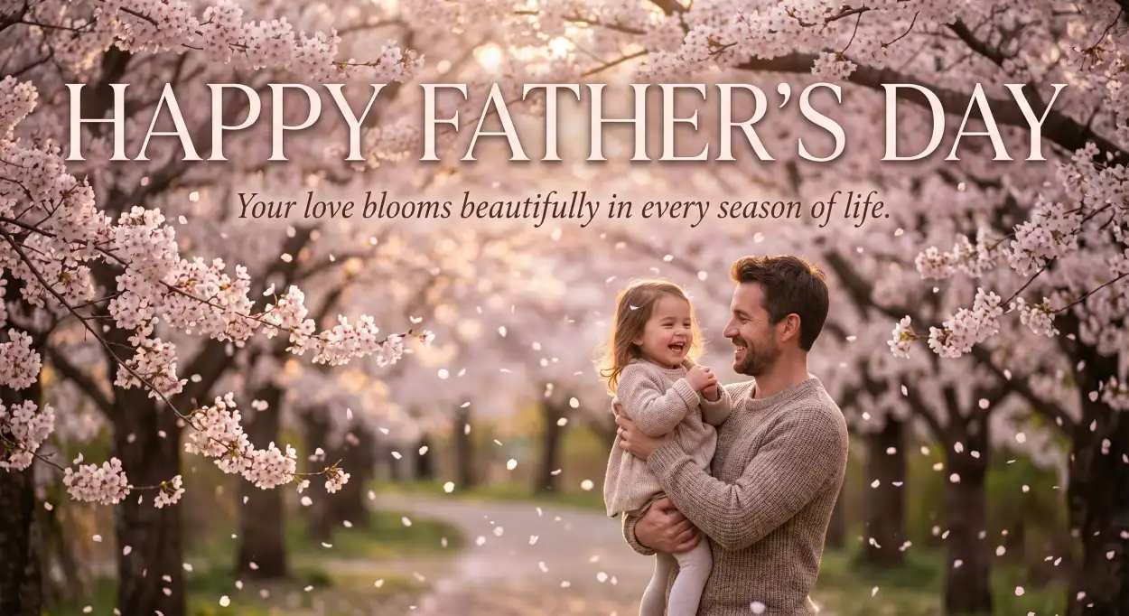 Free Download Beautiful Happy Fathers Day Greeting Card - High Quality Happy Fathers Day Greeting Card Image