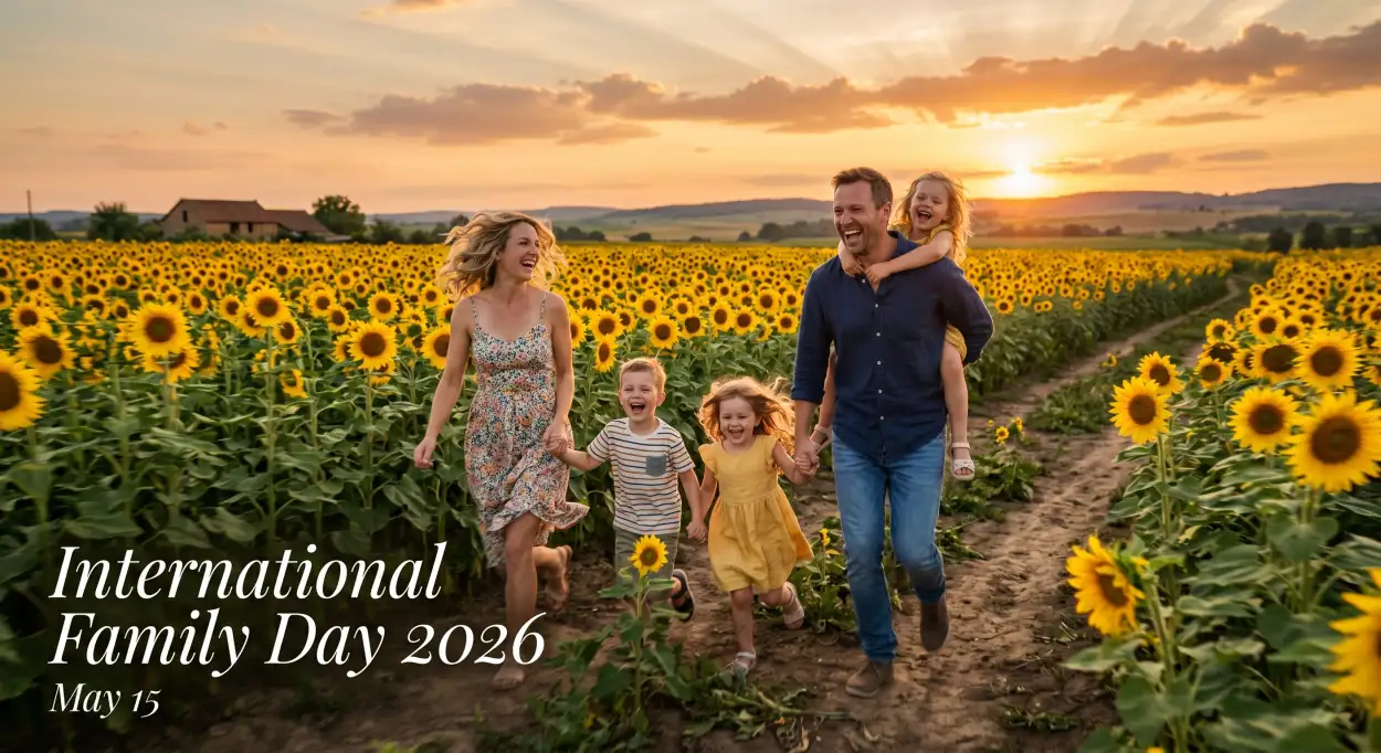 Free Download Beautiful International Family Day 2026 Wishes - High Quality International Family Day 2026 Wishes Image