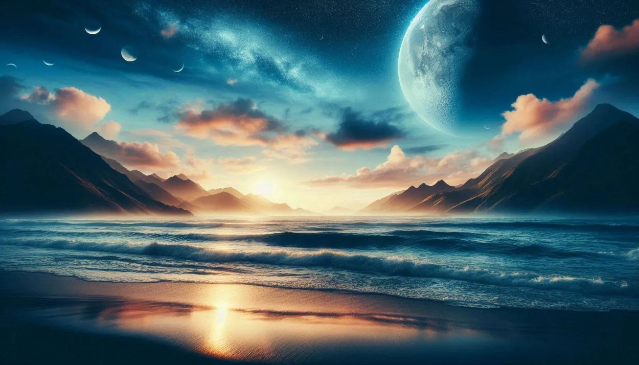 Beautiful Nature Background With Calm Ocean Waves - Royalty Free Beautiful Nature Background Image | Pngmagic Free Download Beautiful Nature Background With Calm Ocean Waves - High Quality Beautiful Nature Background Background
