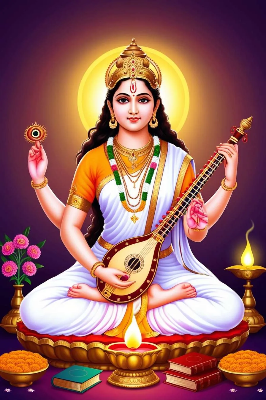 Beautiful Saraswati Puja Wallpapers Hd - Royalty Free Saraswati Puja Wallpapers Image | Pngmagic Free Download Beautiful Saraswati Puja Wallpapers Hd - High Quality Saraswati Puja Wallpapers Background
