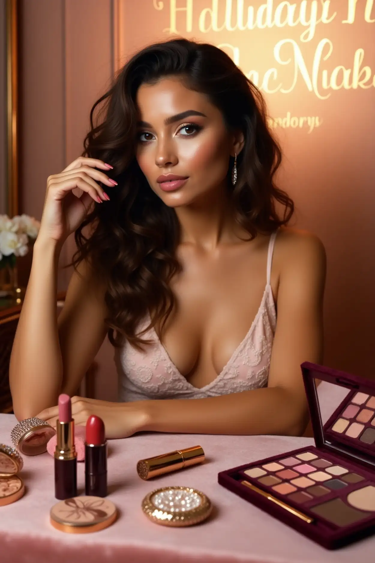 Beauty Influencer Makeup Background - Royalty Free Makeup Background Image | Pngmagic Free Download Beauty Influencer Makeup Background - High Quality Makeup Background Background
