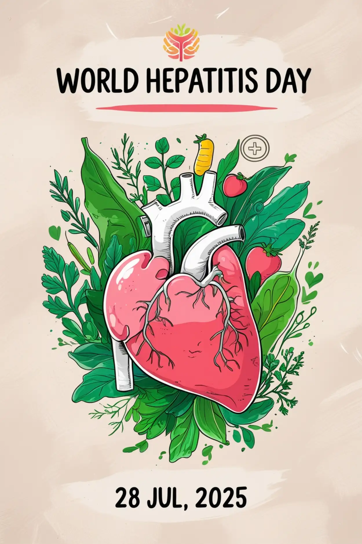 Free Download Best Design For Hepatitis Awareness Post - High Quality World Hepatitis Day Background