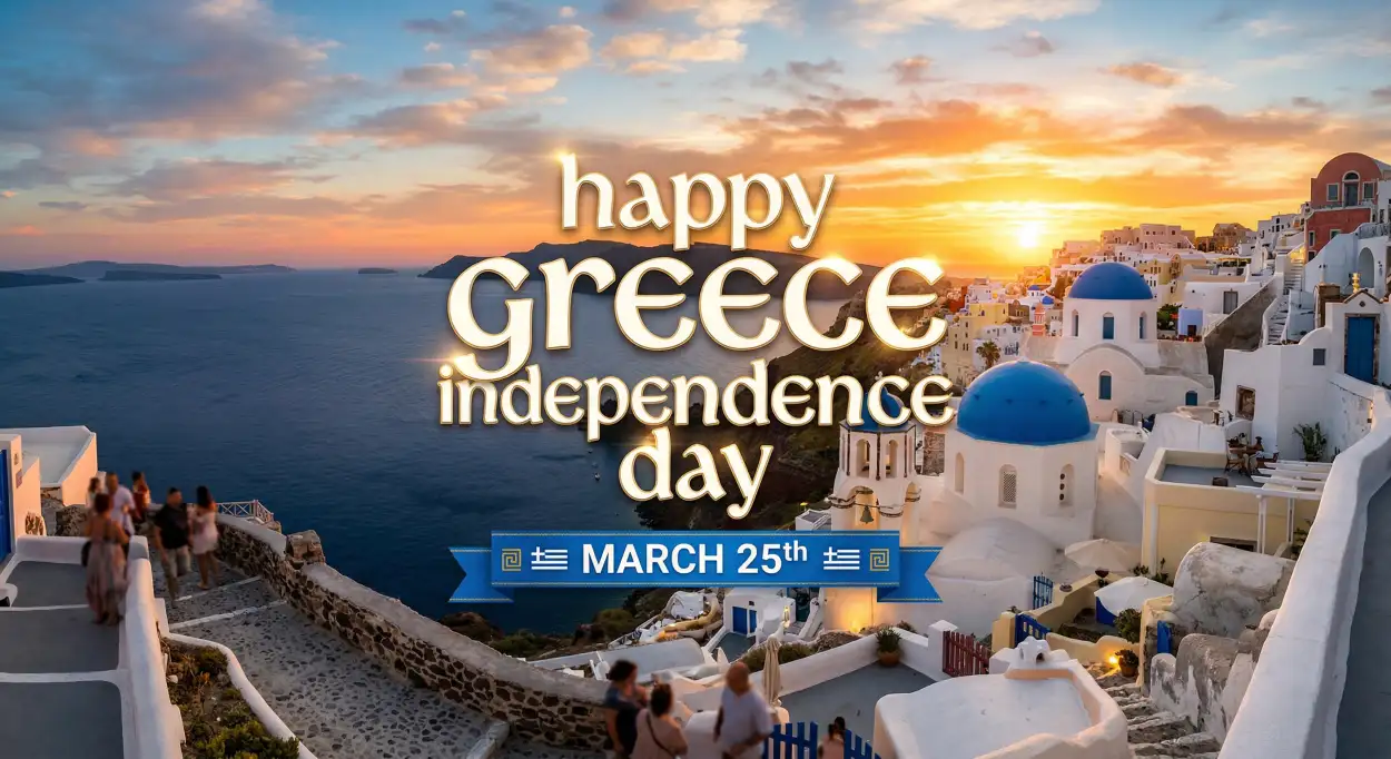 Free Download Best Designs Greece Independence Day 2026 - High Quality Happy Greece Independence Day 2026 Image