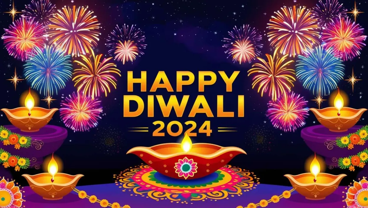 Free Download Best Happy Diwali 2024 Wishes And Greetings In Hindi And English - High Quality Happy Diwali Background