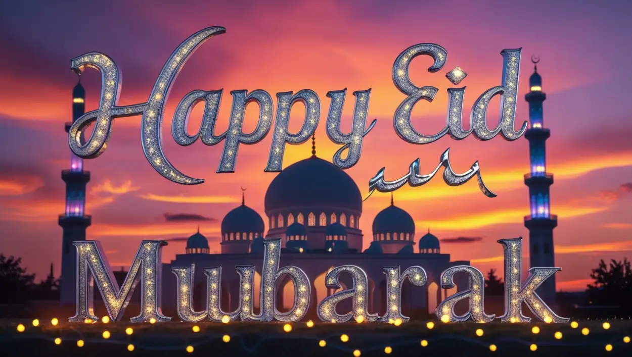 Free Download Best Happy Eid Mubarak SMS For Loved Ones - High Quality Happy Eid Mubarak Background