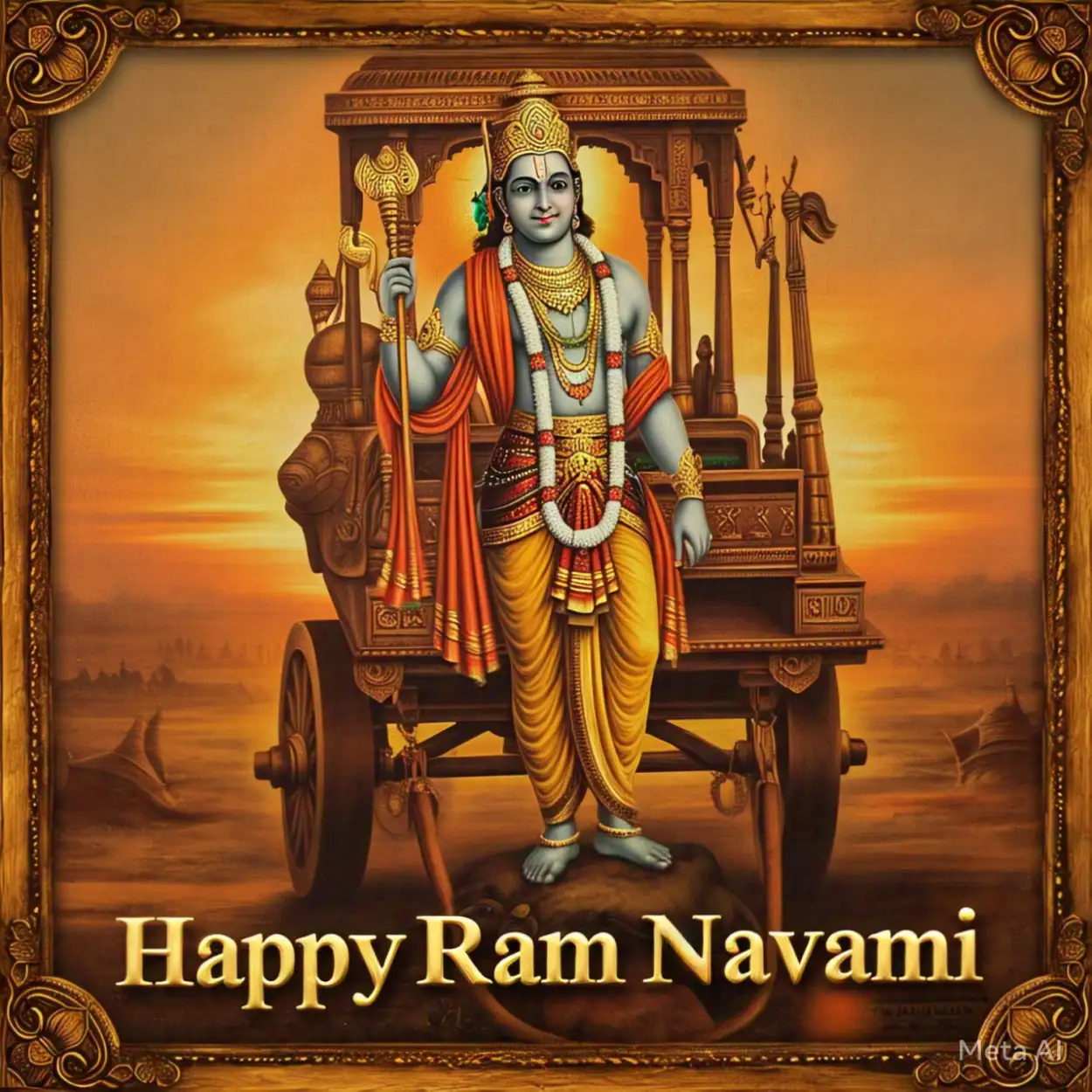 Free Download Best Happy Ram Navami Captions For Instagram - High Quality Happy Ram Navami Image