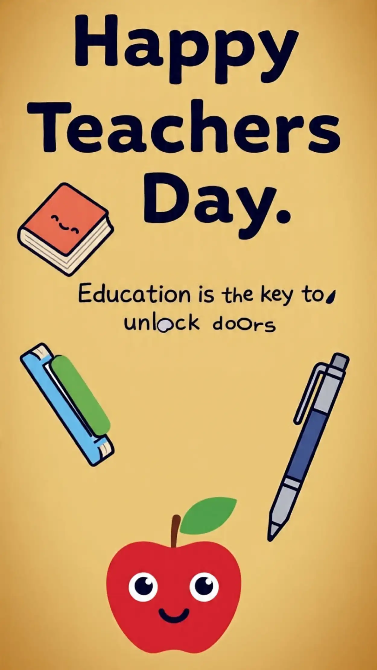 Free Download Best Motivational Happy Teachers Day Wishes In English - High Quality Happy Teachers Day Image