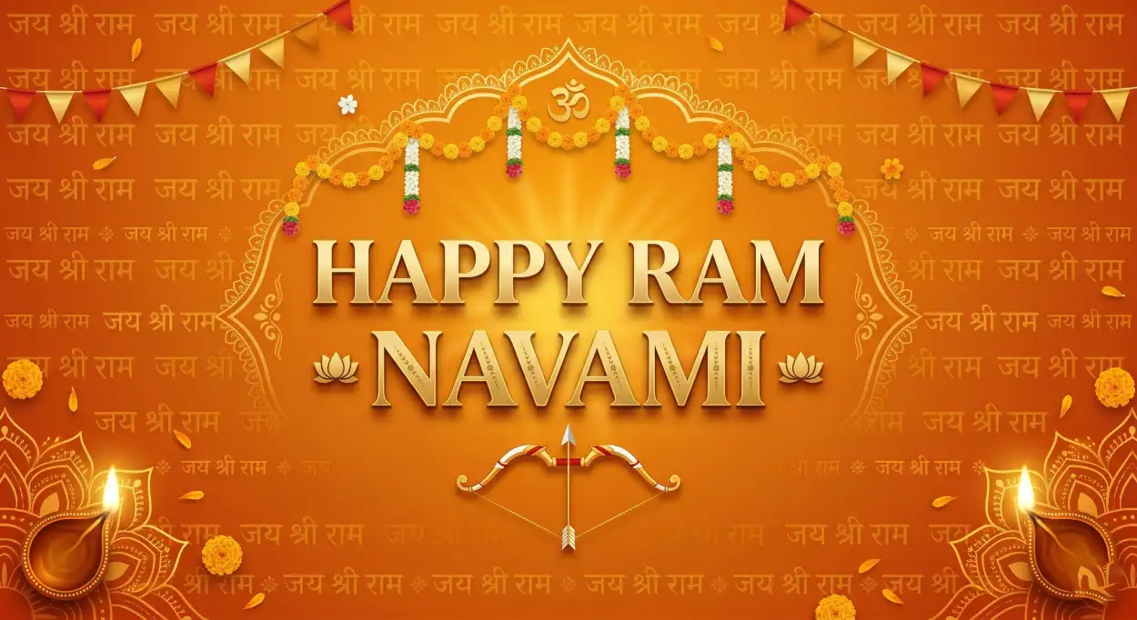 Free Download Best Ram Navami Whatsapp Status Lines - High Quality Happy Ram Navami Wishes For WhatsApp Image