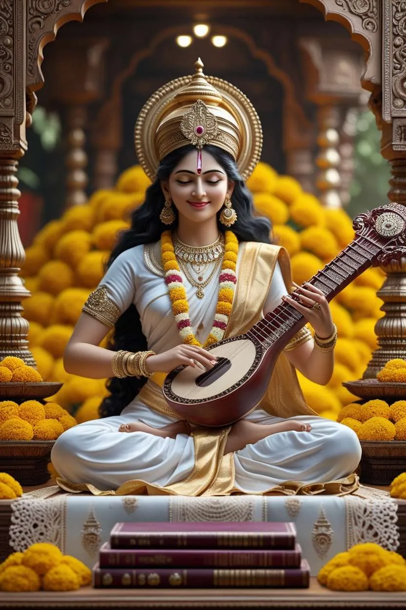 Best Saraswati Puja Wallpapers For Desktop - Royalty Free Saraswati Puja Wallpapers Image | Pngmagic Free Download Best Saraswati Puja Wallpapers For Desktop - High Quality Saraswati Puja Wallpapers Background