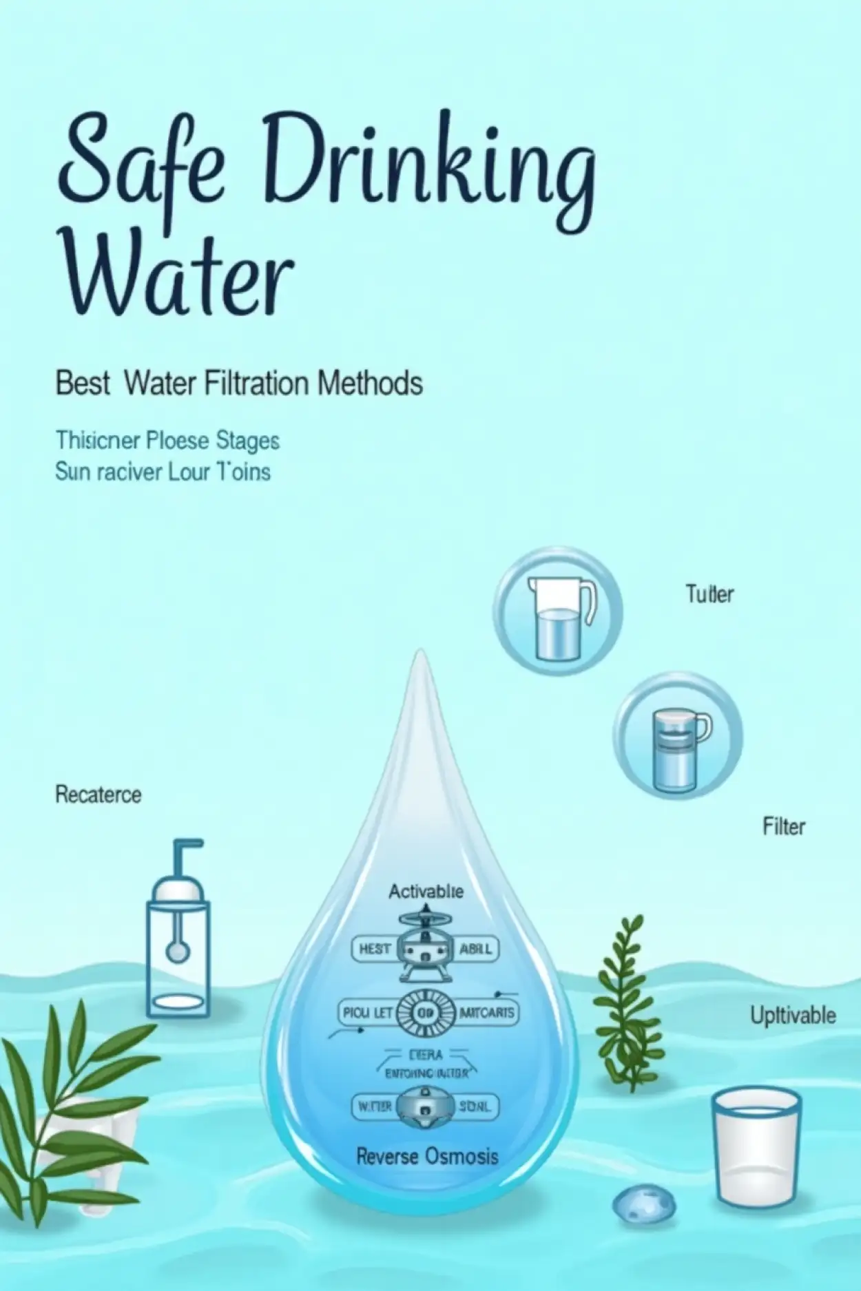Free Download Best Water Filtration Methods For Safe Drinking Water - High Quality World Water Day Background