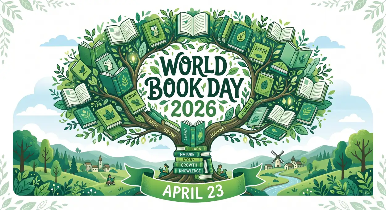 Free Download Best World Book Day 2026 Poster Design Ideas - High Quality World Book Day 2026 Image