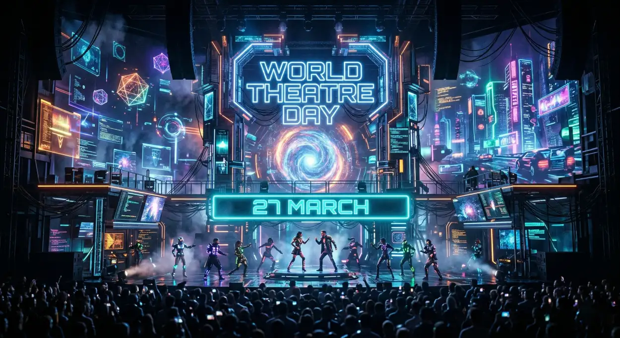 Free Download Best World Theatre Day Poster Design Ideas - High Quality World Theatre Day Image