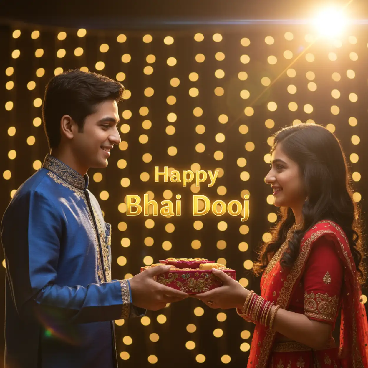 Free Download Bhai Dooj 2025 Celebration Photo With Family - High Quality Happy Bhai Dooj 2025 Background