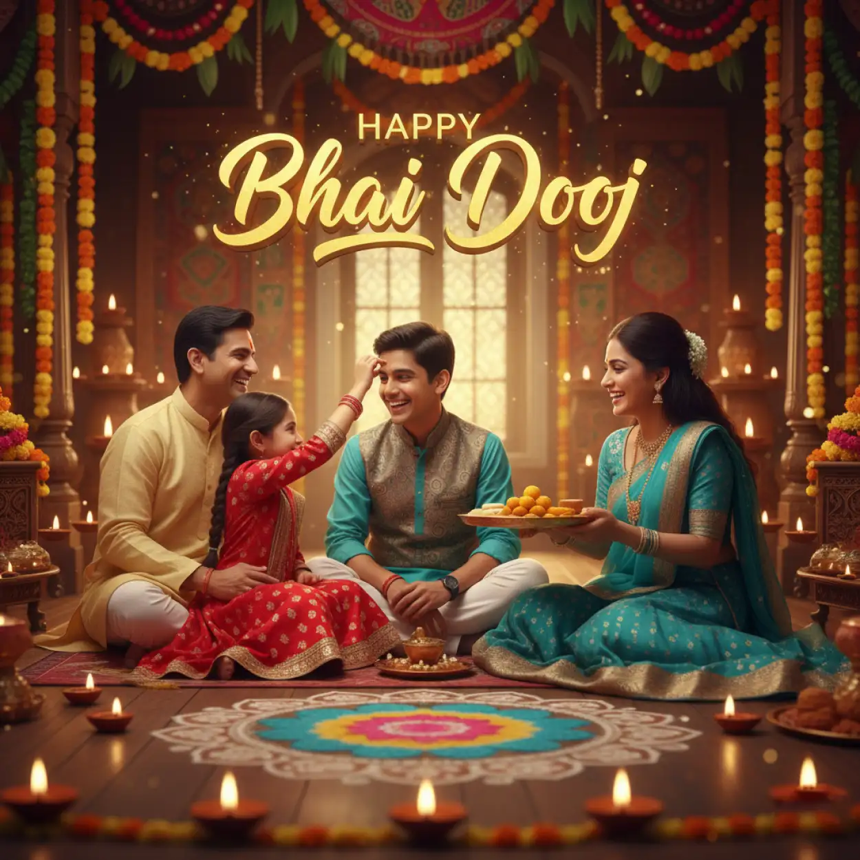 Free Download Bhai Dooj Meaning And Significance In India - High Quality Bhai Dooj Background