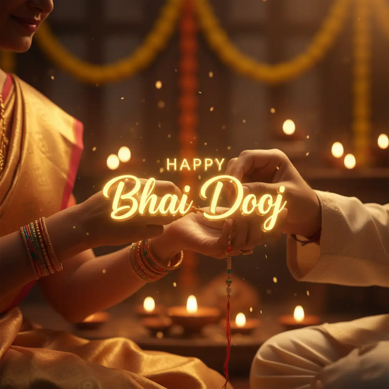 Free Download Bhai Dooj Wishes For Married Sister - High Quality Bhai Dooj Background