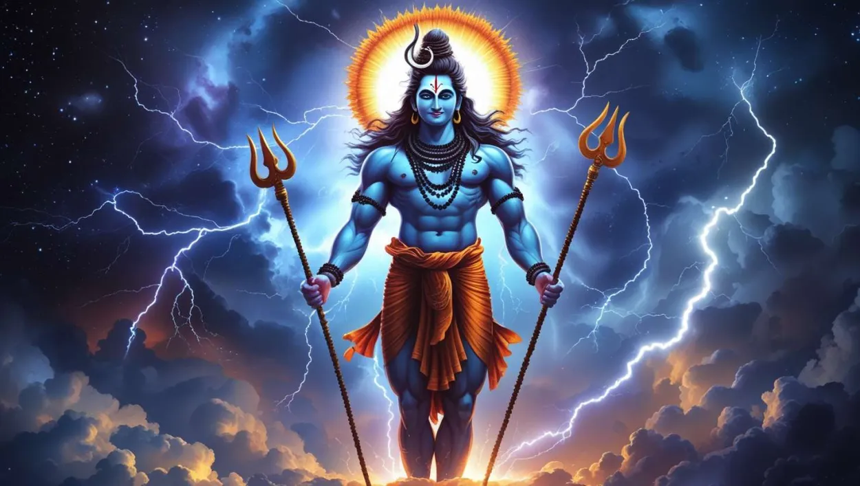 Free Download Bhole Baba Maha Shivratri Glowing Background - High Quality Shivratri Background Background